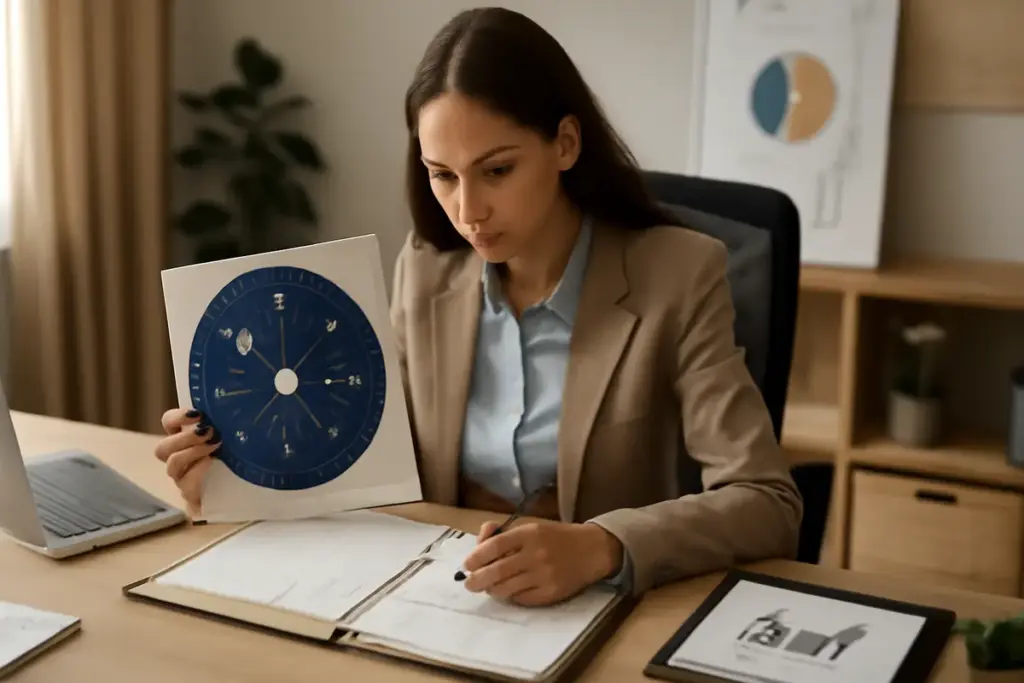 I transiti planetari come influenzano la tua settimana lavorativa: strategie pratiche da provare